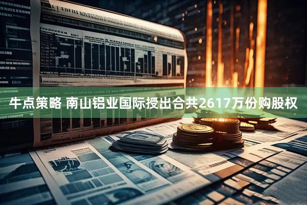 牛点策略 南山铝业国际授出合共2617万份购股权