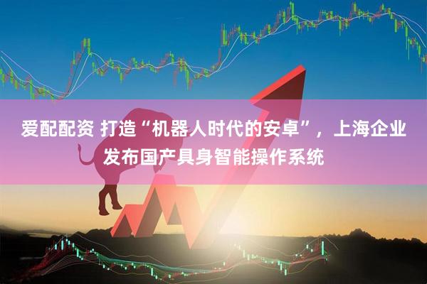 爱配配资 打造“机器人时代的安卓”，上海企业发布国产具身智能操作系统